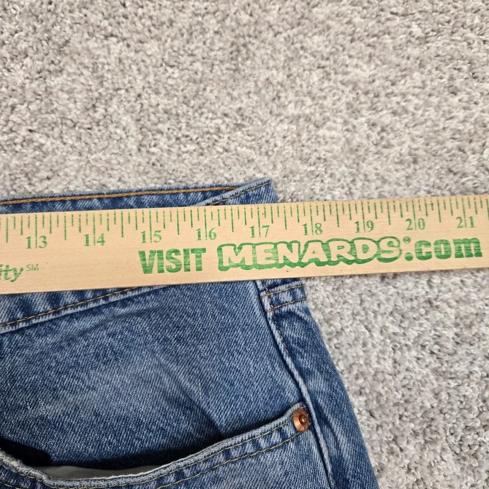 Levis‎ 502 Jeans Mens 34x30 (fits 34x28) Blue Medium Wash stretch